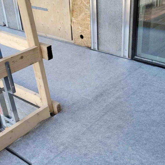 vízálló textilszőnyeg betonfelület védelmére